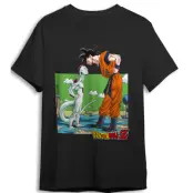 Dragon Ball Z Goku vs Frieza adult t-shirt