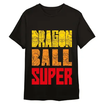 Dragon Ball Z Letters adult t-shirt