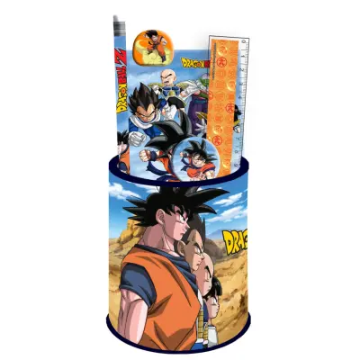 Dragon Ball Z - Stationery Set + Pencil Pot - 7Pc.
