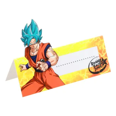 Placeringskort Dragon Ball Super - 8-pack