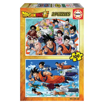 Pussel Dragon Ball Super 2x100pcs
