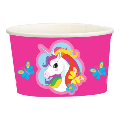Bägare Unicorn Rainbow 8-pack