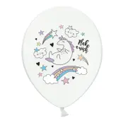 Ballonger Unicorn Pastell - 6-pack