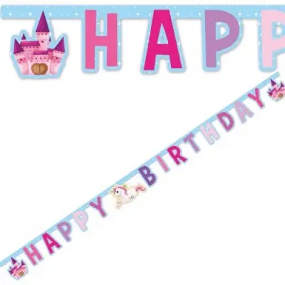 Banderoll Unicorn Sweet 185 cm