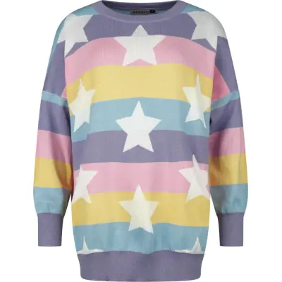 Banned Alternative - Enhörning Stickad jumper - Momo Jumper - S L - för Dam - flerfärgad