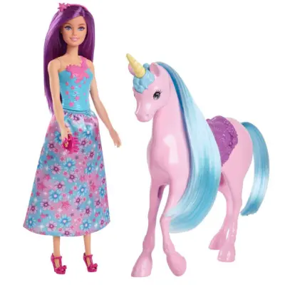 Barbie - Doll and Unicorn