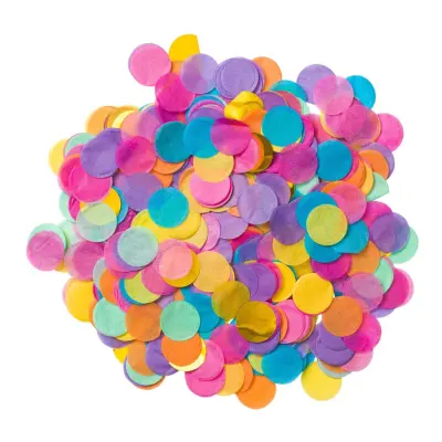 Bordskonfetti Pastell Ombre - 30 gram