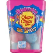 Chupa Chups Unicorn Eggs Ice Cups - Tuggummi med Fyllning 90 Gram