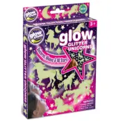 Cosmic Glow Glitter Unicorns Självlysande dekorationer - Leksaksaffären -  Leksaksaffären