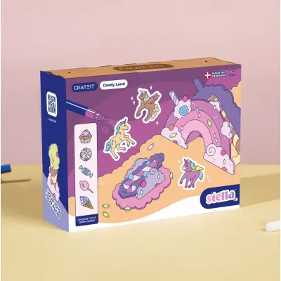 CrateIT - Unicorn Wooden Toy Candy Land