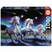 Educa Unicorns Shooting Stars Pussel 1000 bitar