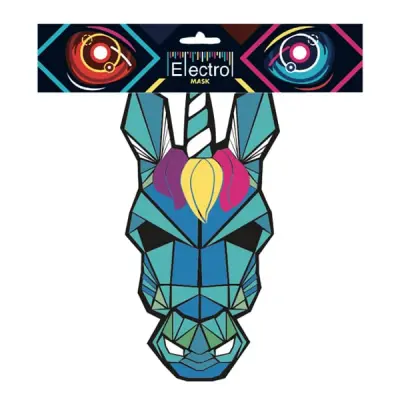 Elektronisk Mask Enhörning - One size