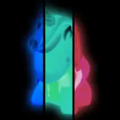 Enhörning Färgskiftande Lampa