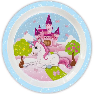 Enhörning Slott Flergångsassiette 20 cm