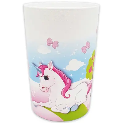 Enhörning Slott Flergångsmuggar 2-pack