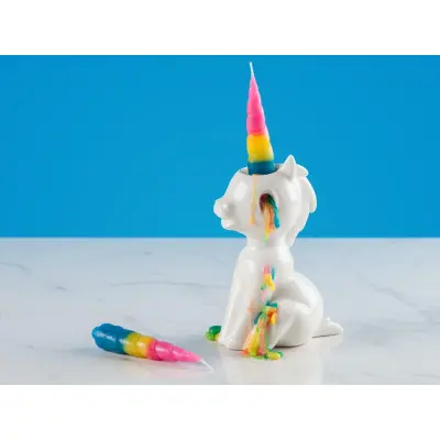 Enhörningsljus porslin