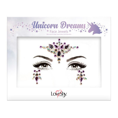 Face Jewels Unicorn Dreams