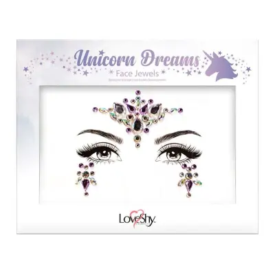 Face Jewels Unicorn Dreams