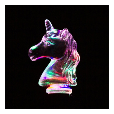 Flaskpropp Enhörning LED