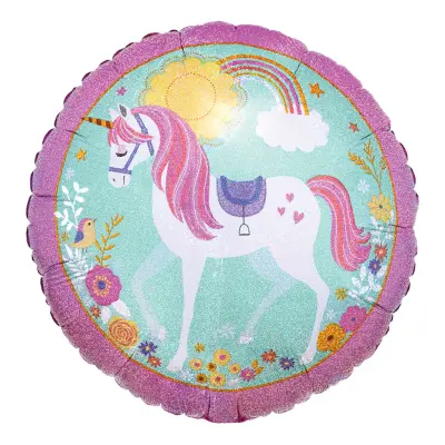 Folieballong Unicorn