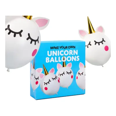 Gör-Dina-Egna Enhörningsballonger