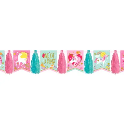 Girlang med Tofsar Unicorn