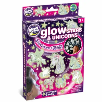 Glow Stars&Unicorns - Leksaksaffären -  Leksaksaffären