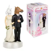 Häst & Enhörning Tårtprydnad