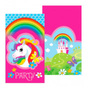 Inbjudningskort Rainbow Unicorn - 8-pack