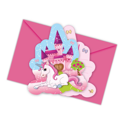 Inbjudningskort Enhörning