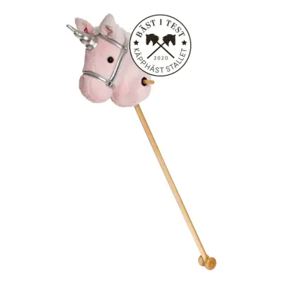 Käpphäst Enhörning Rosa - 100 cm