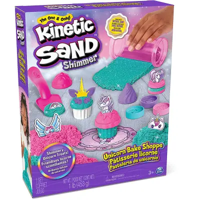 Kinetic Sand Unicorn bake shop kit