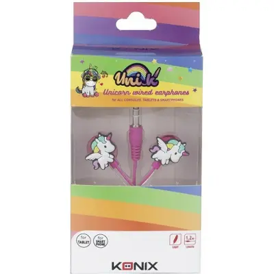Konix Unik Unicorn Ear-Bud Earphones
