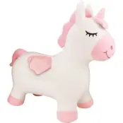 Lexibook - Inflatable Jumping Plush Unicorn (BGP050UNI)