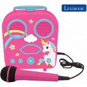 Lexibook My Secret Portable Karaoke Unicorn design BTC050UNI