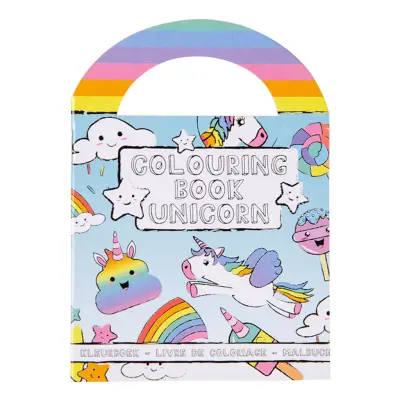 Målarbok Enhörning