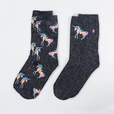 Magiska Enhörningsstrumpor 2-pack