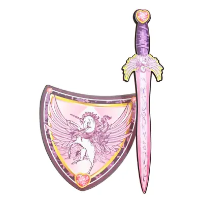 Mjukt Svärd&Sköld Enhörning för Barn