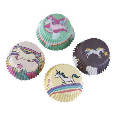 Muffinsformar Enhörning - 100-pack