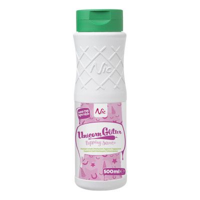 Nic Topping Unicorn Glitter - 0,5 liter