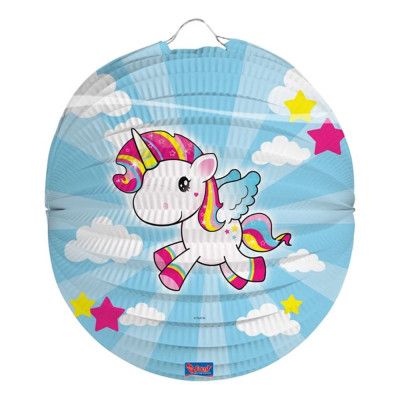 Papperslykta Enhörning