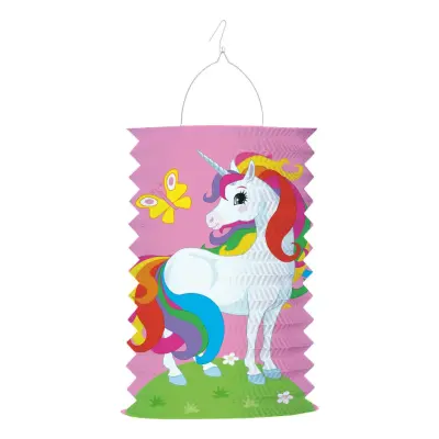 Papperslykta Enhörning