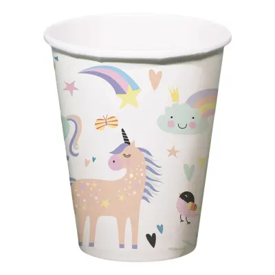 Pappersmuggar Unicorns&Rainbows - 6-pack