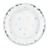 Papperstallrikar Unicorn Stars - 6-pack