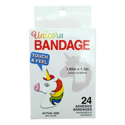 Plåster Enhörningar - 24-pack