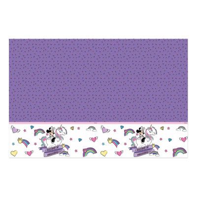 Plastduk Lila Mimmi & Enhörning