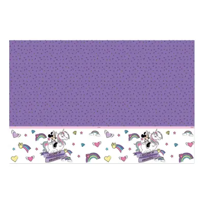 Plastduk Lila Mimmi & Enhörning
