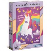 Pussel Fantastic Animals Unicorn - 500 Bitar