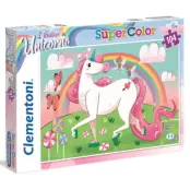 Pussel Kids SuperColors Unicorn 104 Bitar