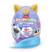 Rainbocorn Kittycorn Surprise Fluffy Tail - RainBoCorns -  Leksaksaffären
